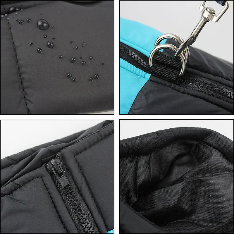 The Dog Face Winter Padded Vest - Small to Medium Sized Breeds
